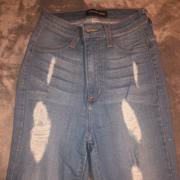 Super high waist jeans - Picture 2 of 4